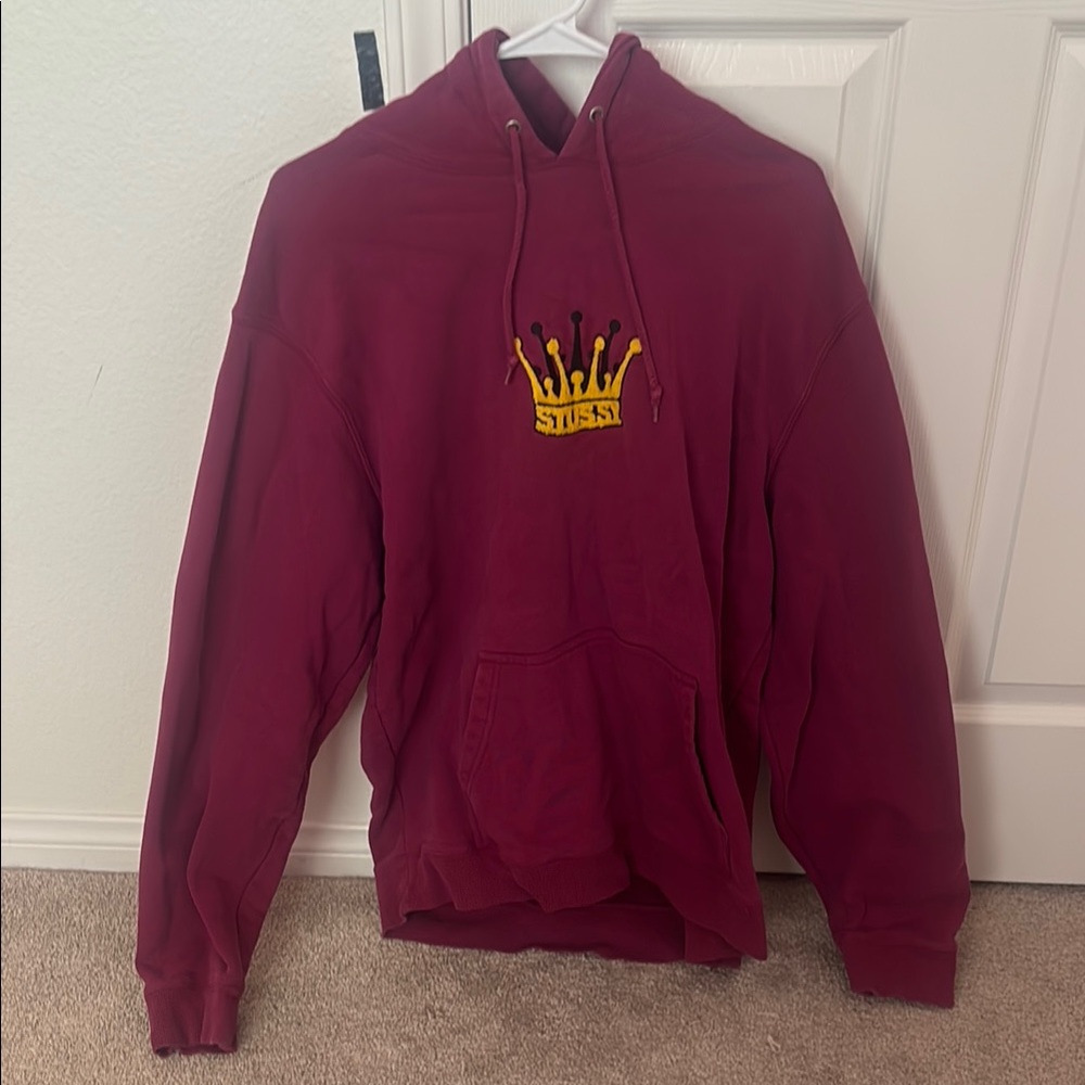 Vintage Burgundy Stussy